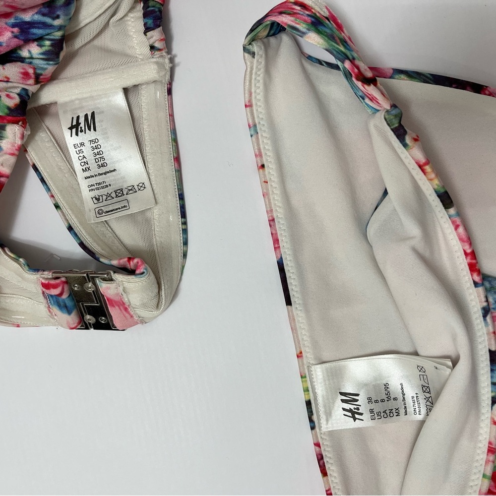 H&M Multicolor Floral Bikini Set - Picture 6 of 7